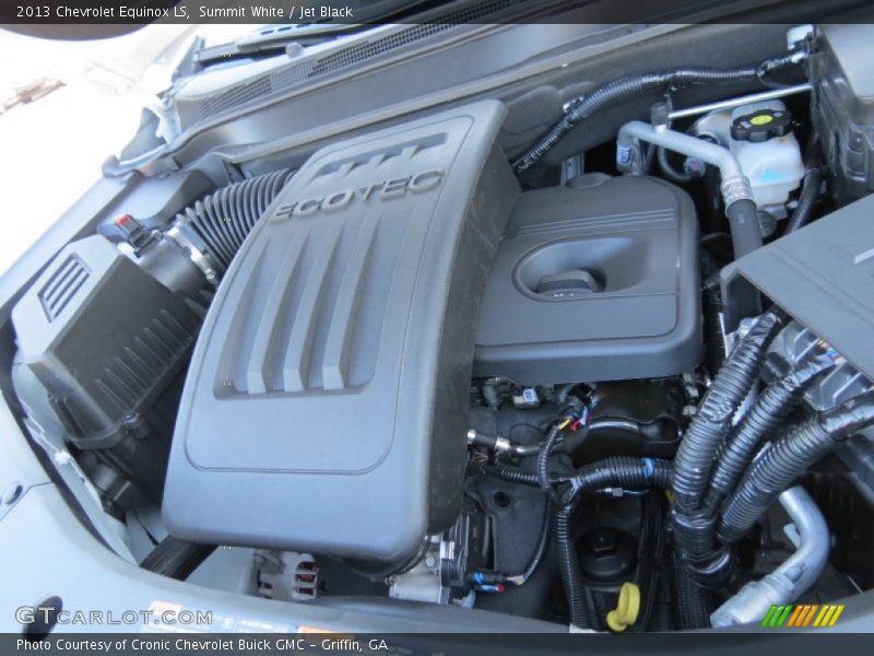 Summit White / Jet Black 2013 Chevrolet Equinox LS