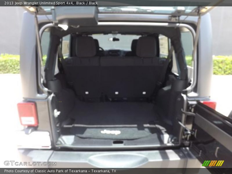 Black / Black 2013 Jeep Wrangler Unlimited Sport 4x4