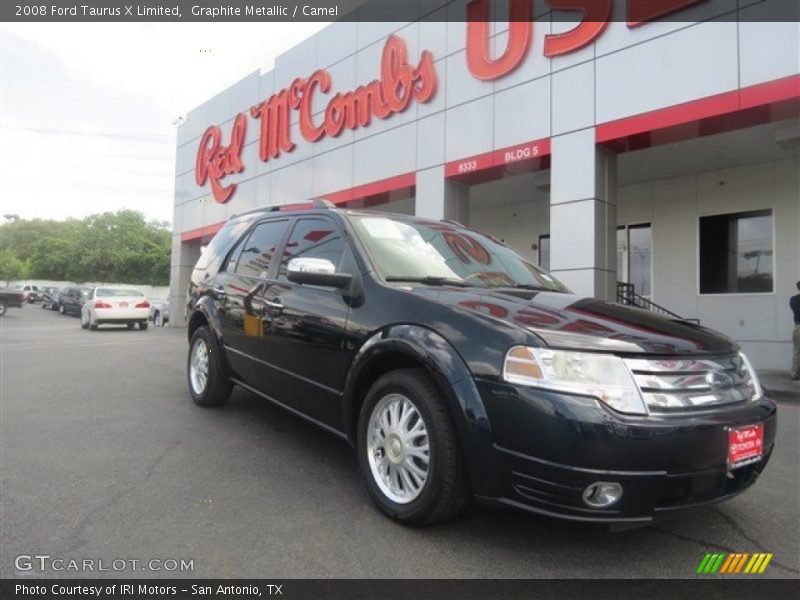 Graphite Metallic / Camel 2008 Ford Taurus X Limited