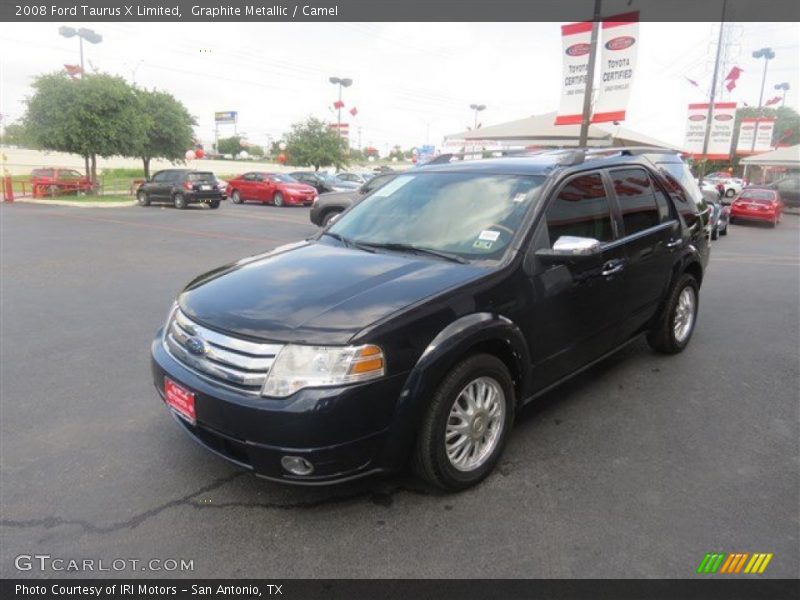 Graphite Metallic / Camel 2008 Ford Taurus X Limited