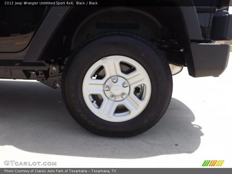 Black / Black 2013 Jeep Wrangler Unlimited Sport 4x4