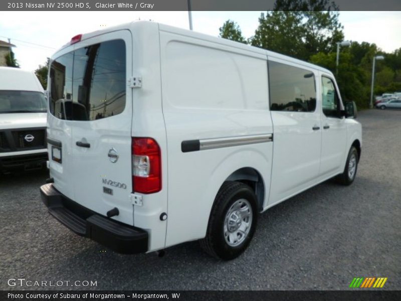 Glacier White / Gray 2013 Nissan NV 2500 HD S