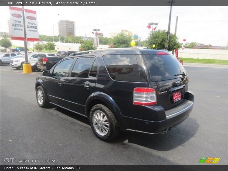 Graphite Metallic / Camel 2008 Ford Taurus X Limited