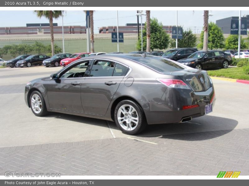Grigio Metallic / Ebony 2010 Acura TL 3.5