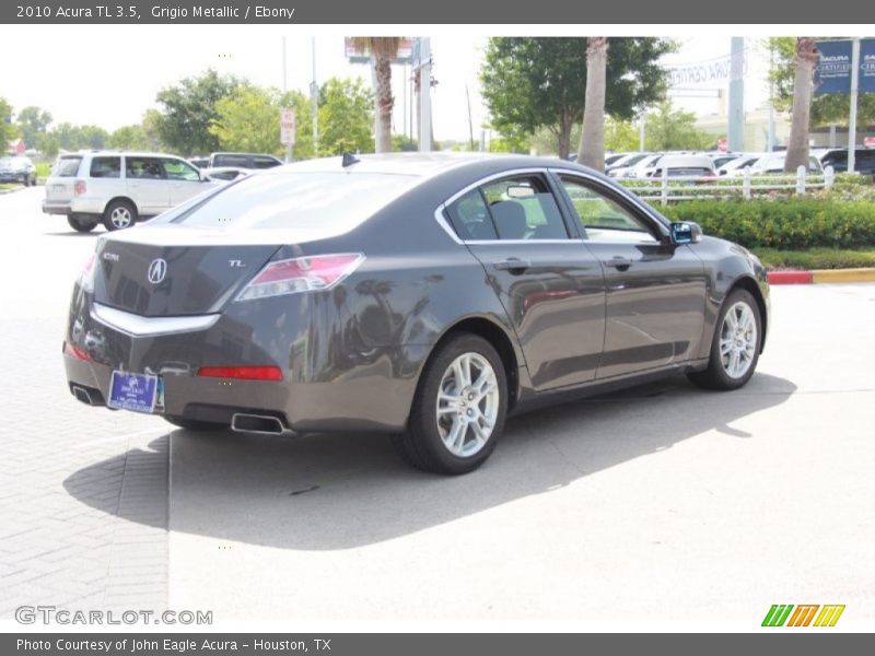 Grigio Metallic / Ebony 2010 Acura TL 3.5