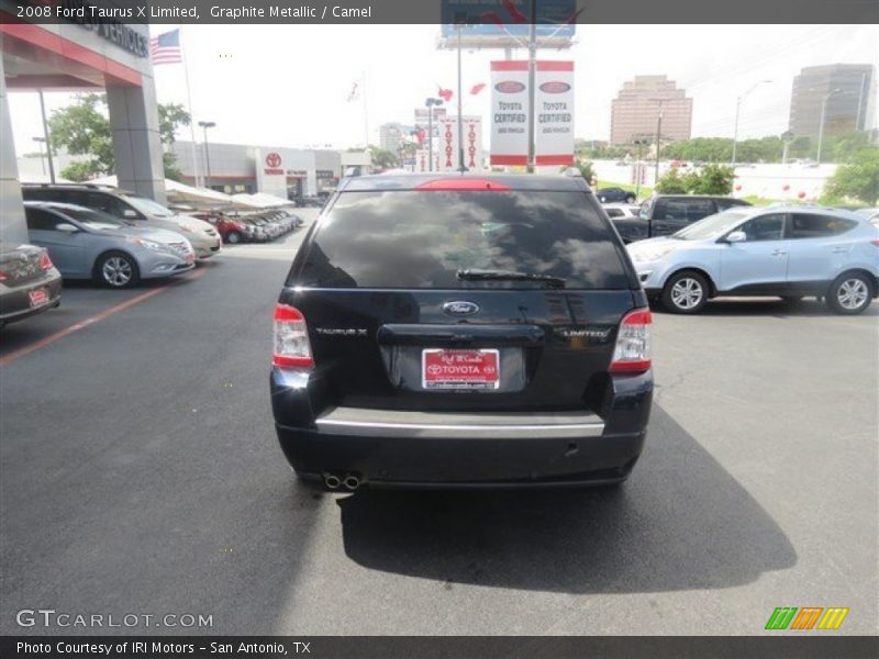 Graphite Metallic / Camel 2008 Ford Taurus X Limited
