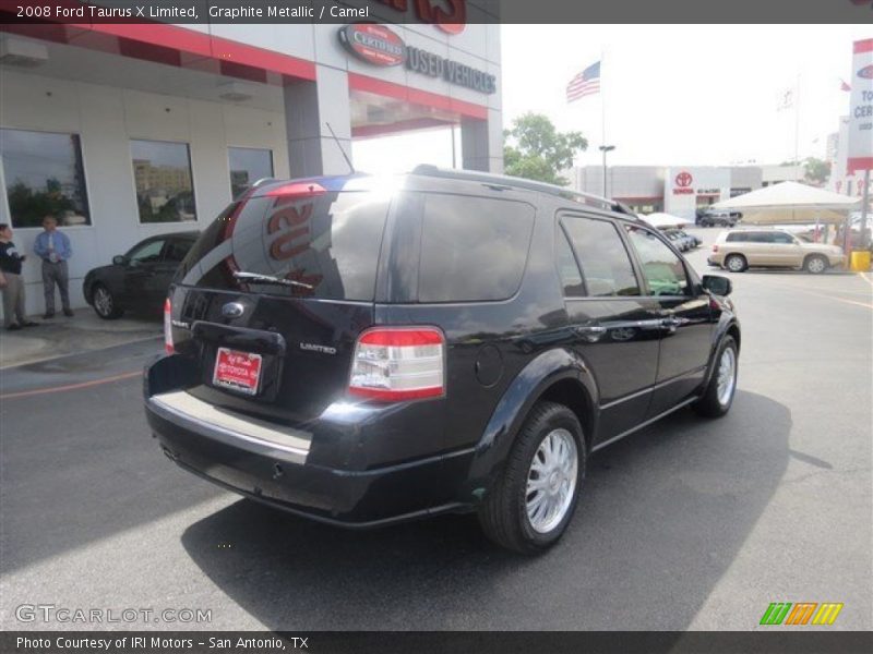 Graphite Metallic / Camel 2008 Ford Taurus X Limited