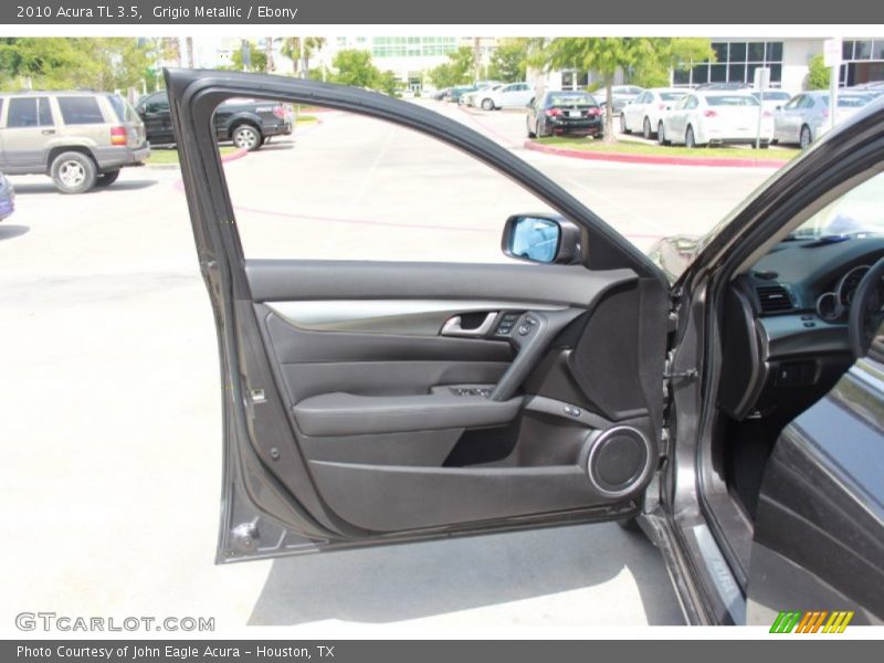 Grigio Metallic / Ebony 2010 Acura TL 3.5