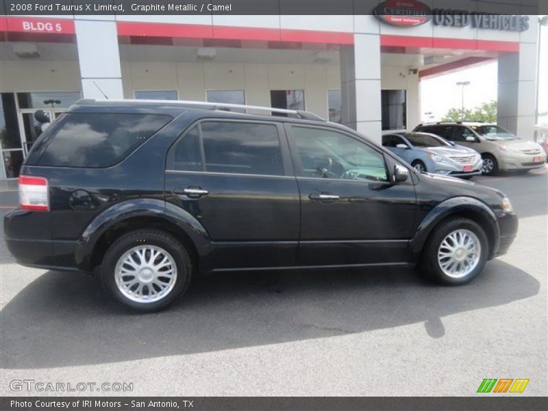 Graphite Metallic / Camel 2008 Ford Taurus X Limited