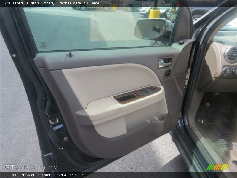 Graphite Metallic / Camel 2008 Ford Taurus X Limited