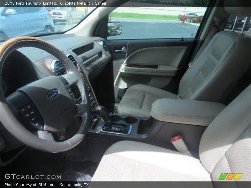 Graphite Metallic / Camel 2008 Ford Taurus X Limited