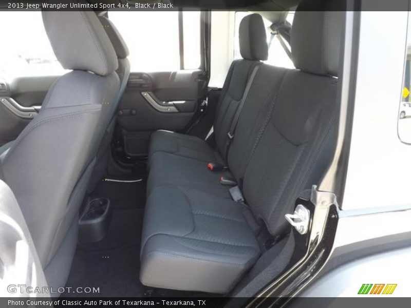 Black / Black 2013 Jeep Wrangler Unlimited Sport 4x4
