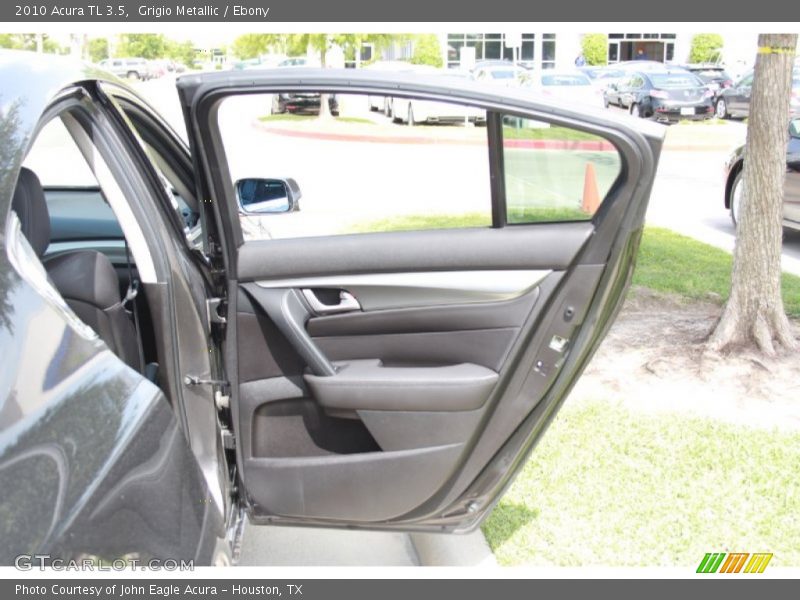 Grigio Metallic / Ebony 2010 Acura TL 3.5