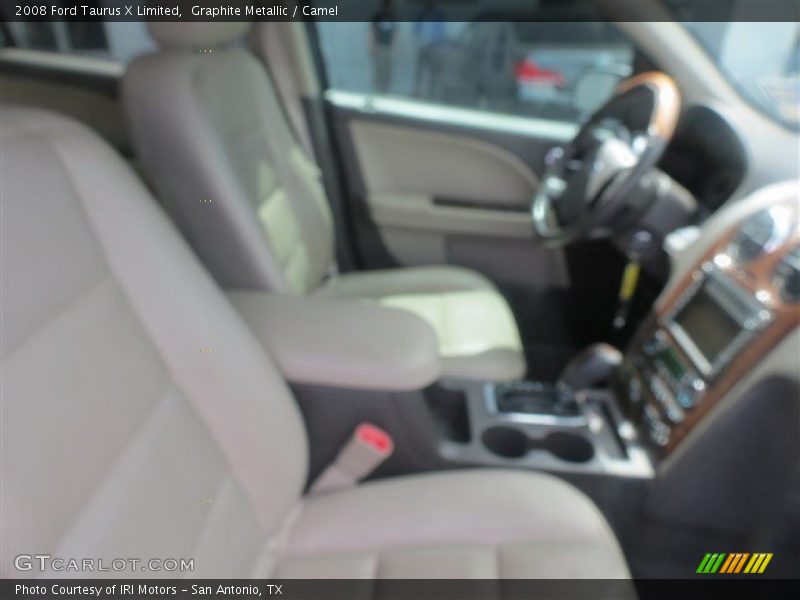 Graphite Metallic / Camel 2008 Ford Taurus X Limited