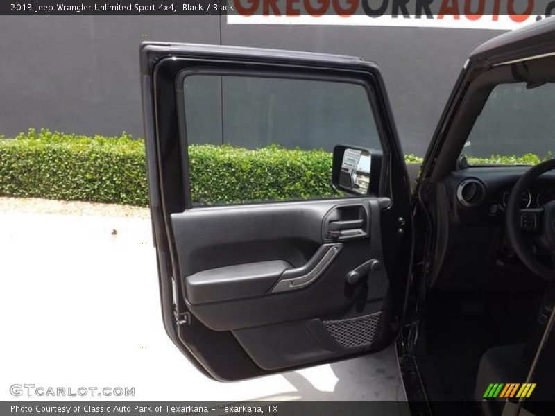 Black / Black 2013 Jeep Wrangler Unlimited Sport 4x4