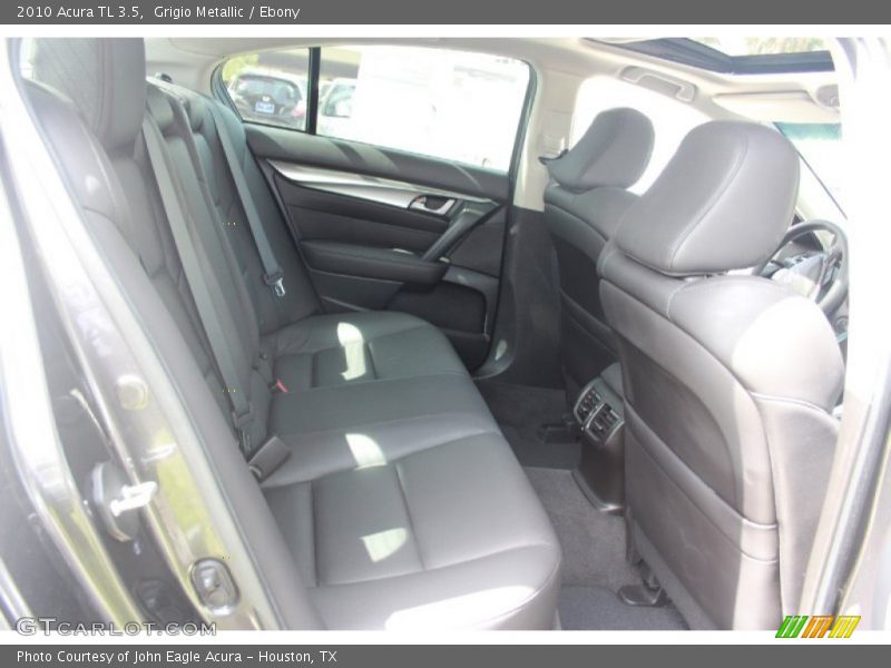 Grigio Metallic / Ebony 2010 Acura TL 3.5
