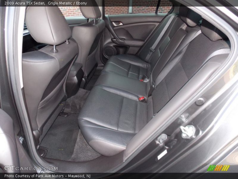Grigio Metallic / Ebony 2009 Acura TSX Sedan