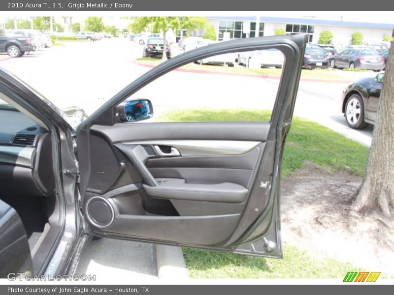 Grigio Metallic / Ebony 2010 Acura TL 3.5