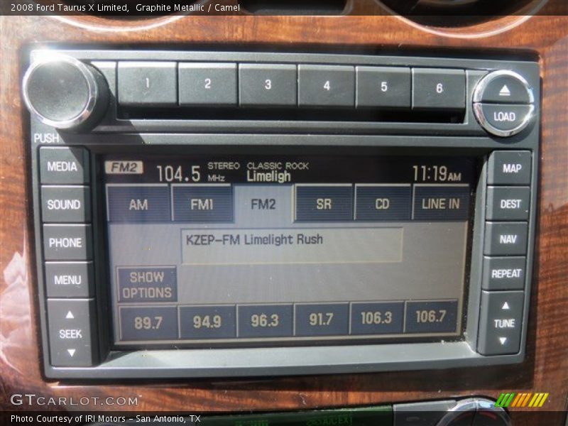 Graphite Metallic / Camel 2008 Ford Taurus X Limited