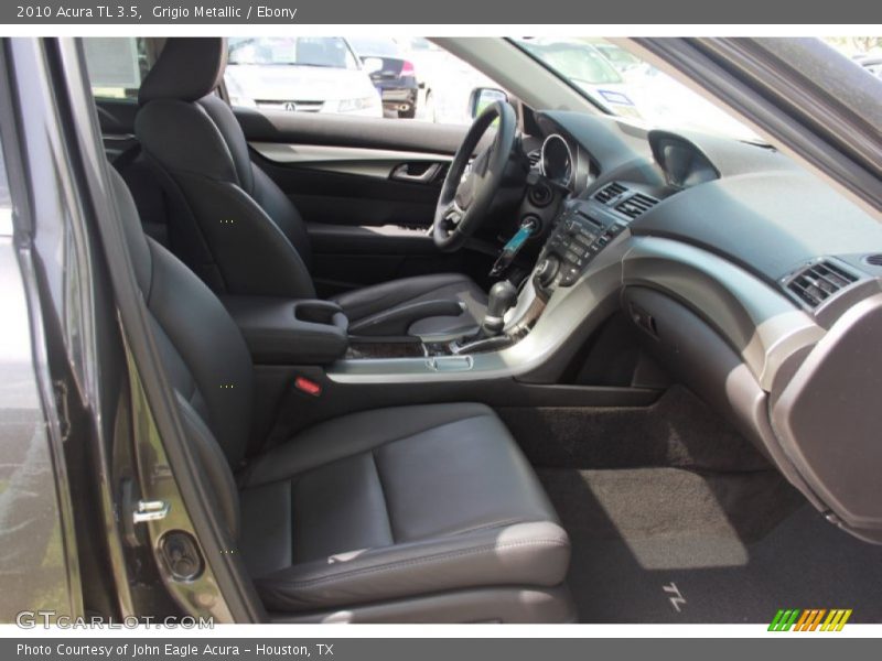 Grigio Metallic / Ebony 2010 Acura TL 3.5