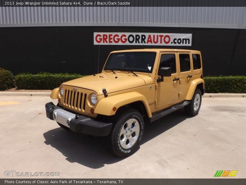 Dune / Black/Dark Saddle 2013 Jeep Wrangler Unlimited Sahara 4x4