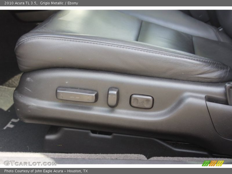 Grigio Metallic / Ebony 2010 Acura TL 3.5