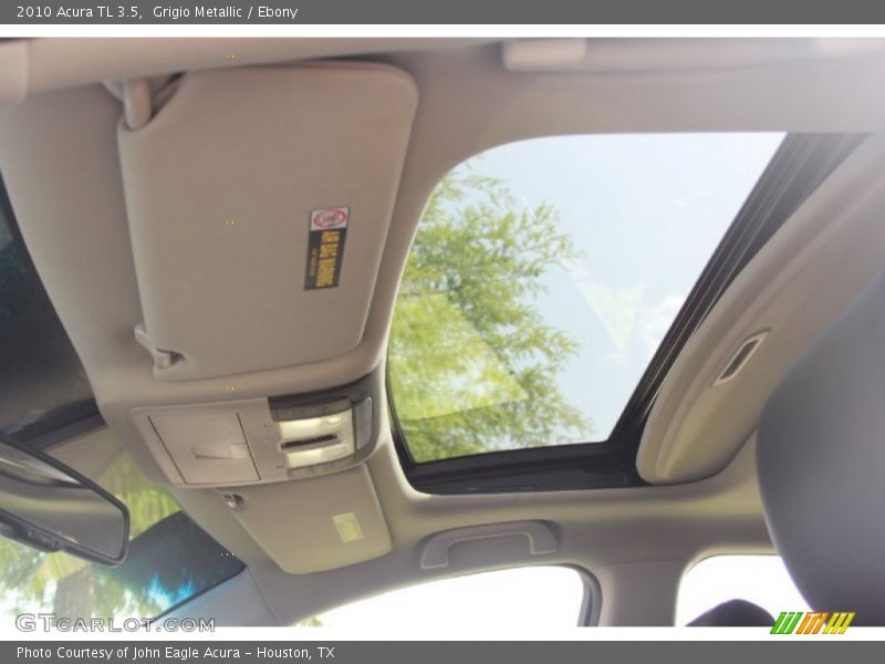Grigio Metallic / Ebony 2010 Acura TL 3.5