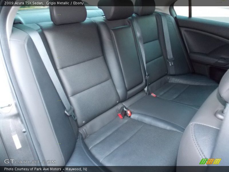 Grigio Metallic / Ebony 2009 Acura TSX Sedan
