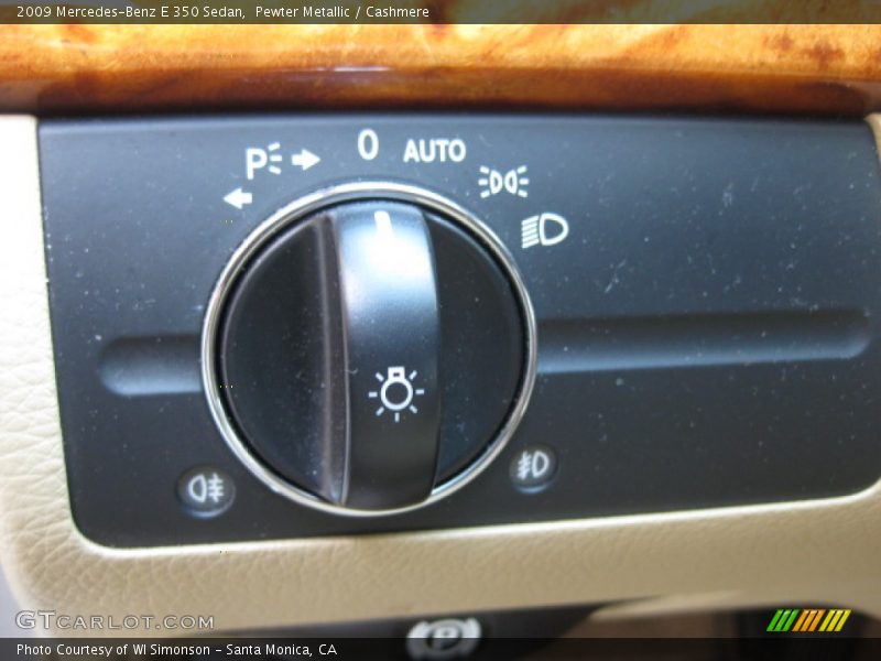 Pewter Metallic / Cashmere 2009 Mercedes-Benz E 350 Sedan