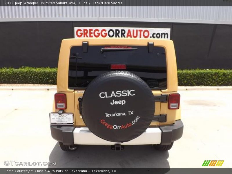 Dune / Black/Dark Saddle 2013 Jeep Wrangler Unlimited Sahara 4x4