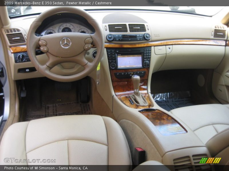 Pewter Metallic / Cashmere 2009 Mercedes-Benz E 350 Sedan