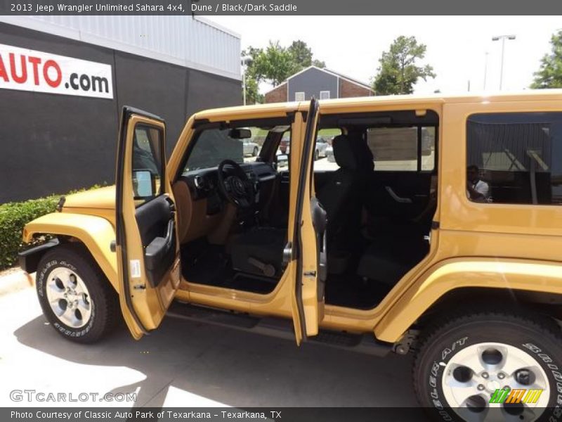 Dune / Black/Dark Saddle 2013 Jeep Wrangler Unlimited Sahara 4x4