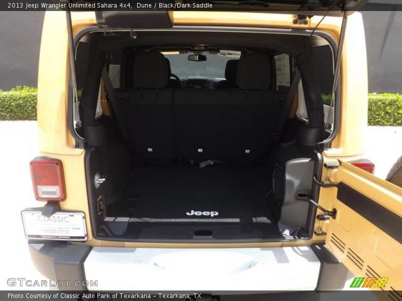 Dune / Black/Dark Saddle 2013 Jeep Wrangler Unlimited Sahara 4x4