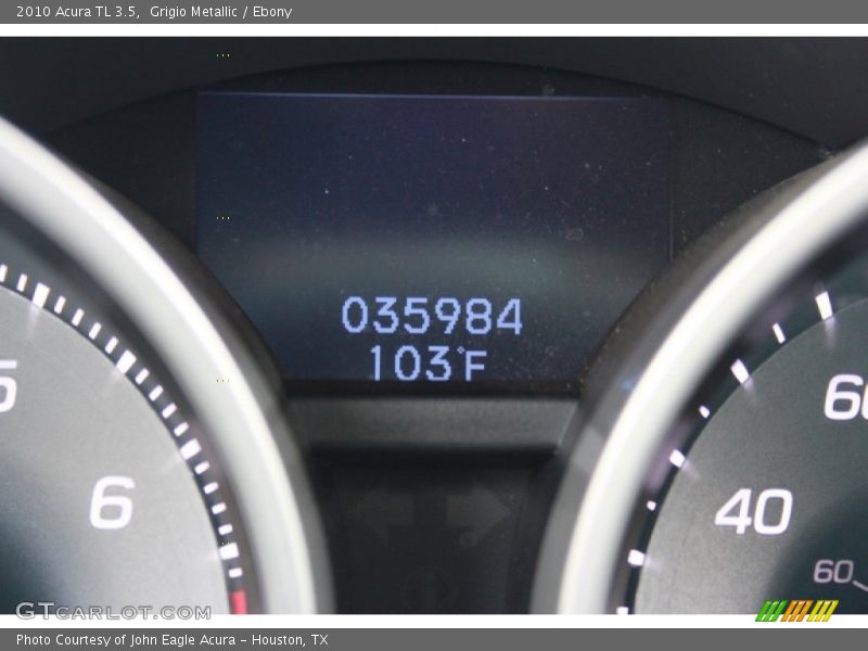 Grigio Metallic / Ebony 2010 Acura TL 3.5