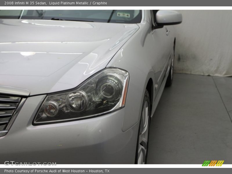 Liquid Platinum Metallic / Graphite 2008 Infiniti M 35 Sedan