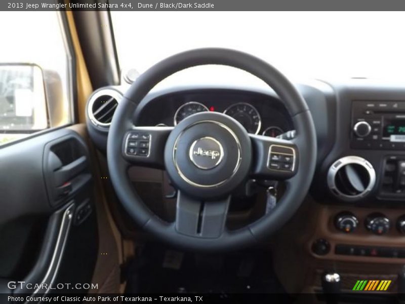 Dune / Black/Dark Saddle 2013 Jeep Wrangler Unlimited Sahara 4x4