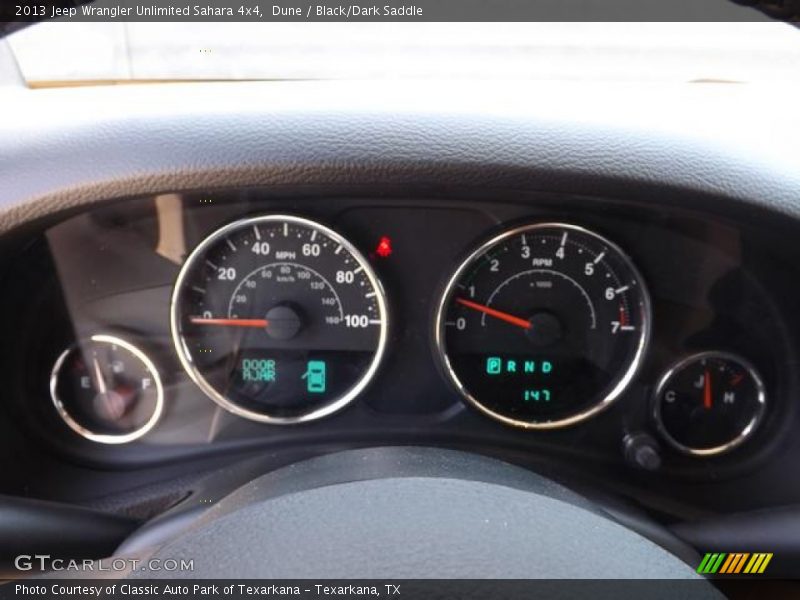 Dune / Black/Dark Saddle 2013 Jeep Wrangler Unlimited Sahara 4x4