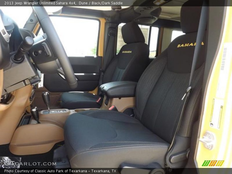 Dune / Black/Dark Saddle 2013 Jeep Wrangler Unlimited Sahara 4x4