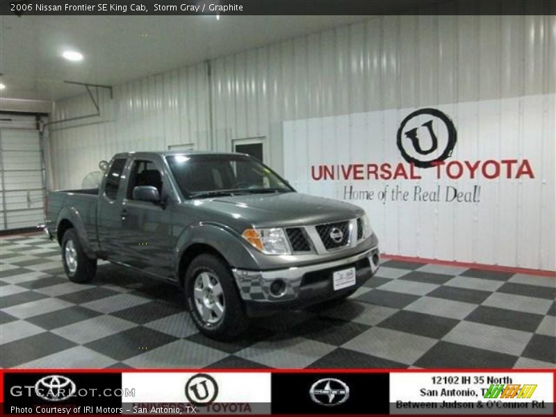 Storm Gray / Graphite 2006 Nissan Frontier SE King Cab