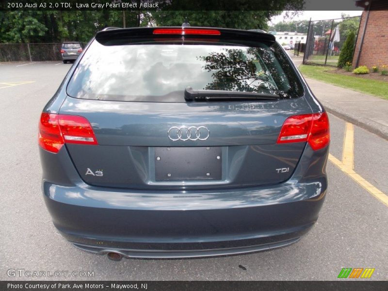 Lava Gray Pearl Effect / Black 2010 Audi A3 2.0 TDI