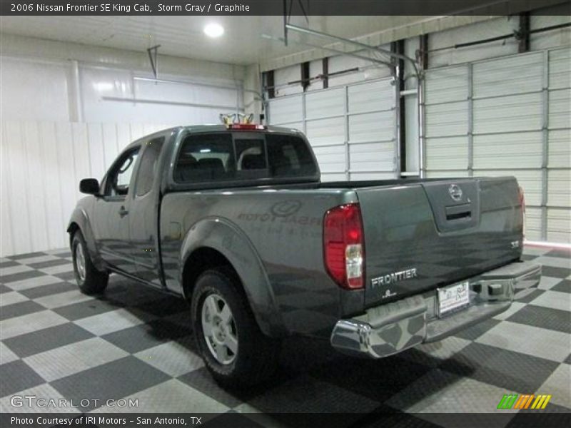 Storm Gray / Graphite 2006 Nissan Frontier SE King Cab
