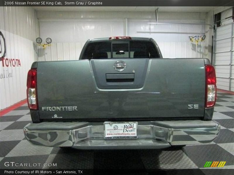 Storm Gray / Graphite 2006 Nissan Frontier SE King Cab
