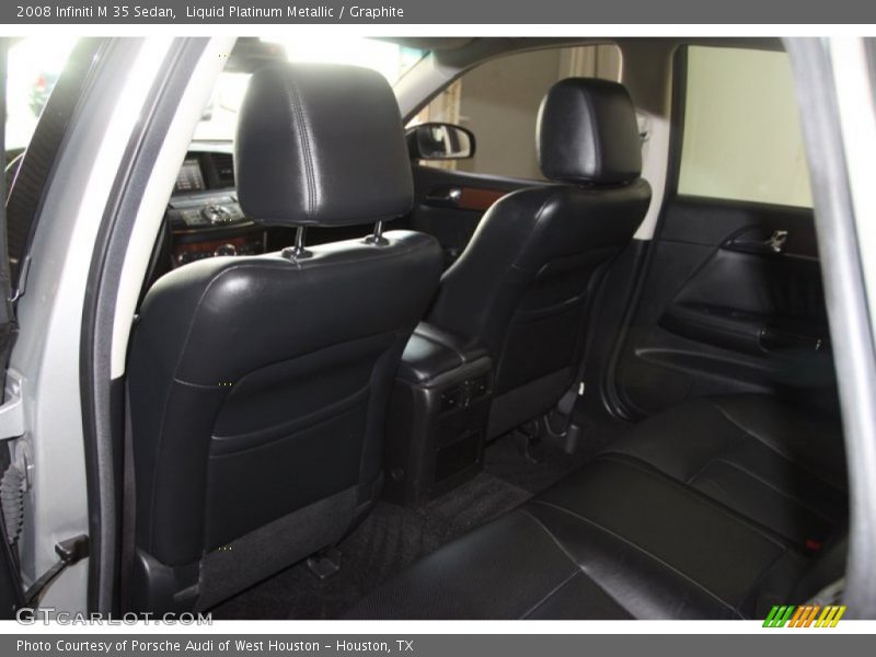 Liquid Platinum Metallic / Graphite 2008 Infiniti M 35 Sedan