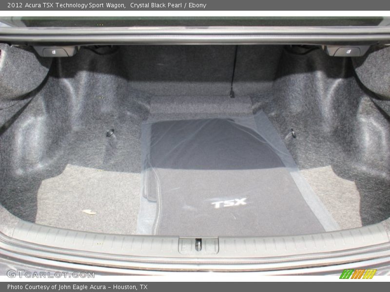 Crystal Black Pearl / Ebony 2012 Acura TSX Technology Sport Wagon