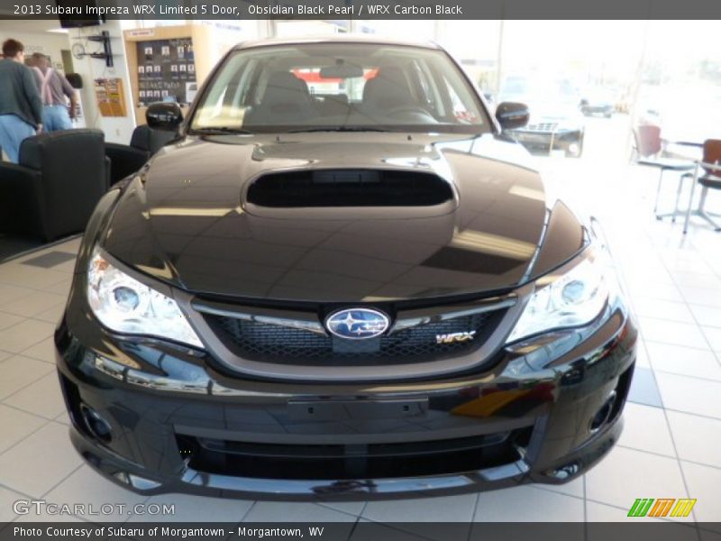 Obsidian Black Pearl / WRX Carbon Black 2013 Subaru Impreza WRX Limited 5 Door