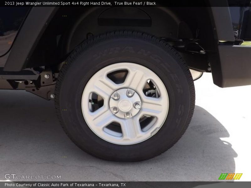  2013 Wrangler Unlimited Sport 4x4 Right Hand Drive Wheel