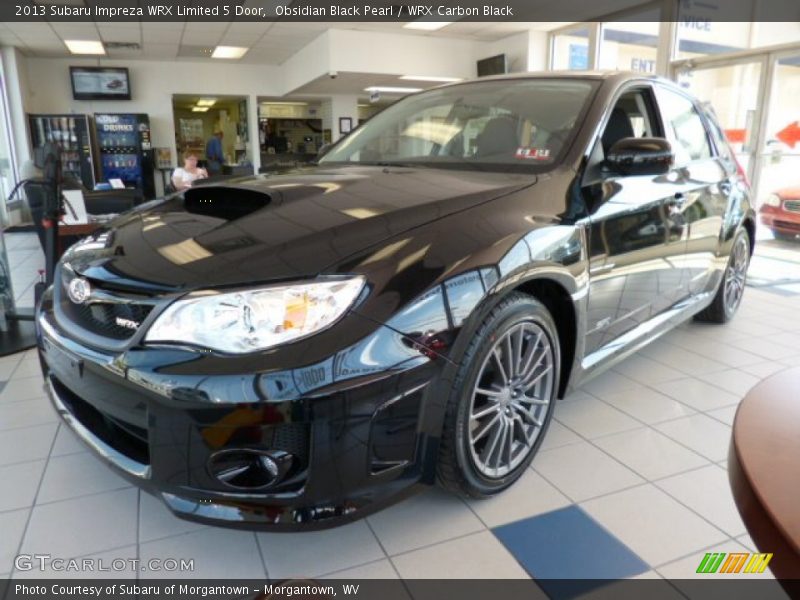 Obsidian Black Pearl / WRX Carbon Black 2013 Subaru Impreza WRX Limited 5 Door
