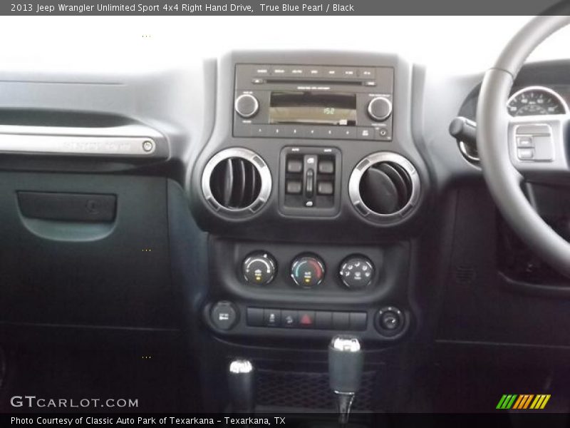 Controls of 2013 Wrangler Unlimited Sport 4x4 Right Hand Drive