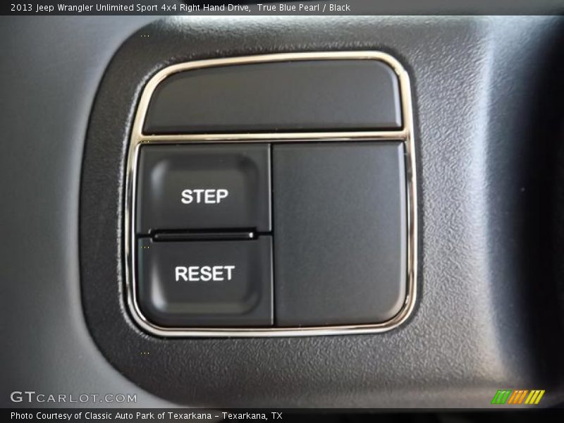 Controls of 2013 Wrangler Unlimited Sport 4x4 Right Hand Drive
