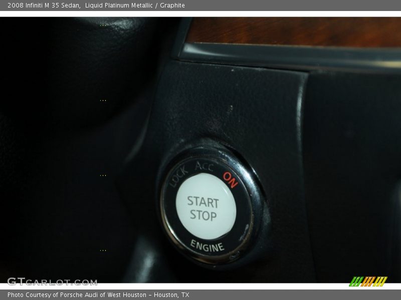 Liquid Platinum Metallic / Graphite 2008 Infiniti M 35 Sedan